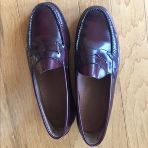 Bass Cordovan Weejuns gently worn.
